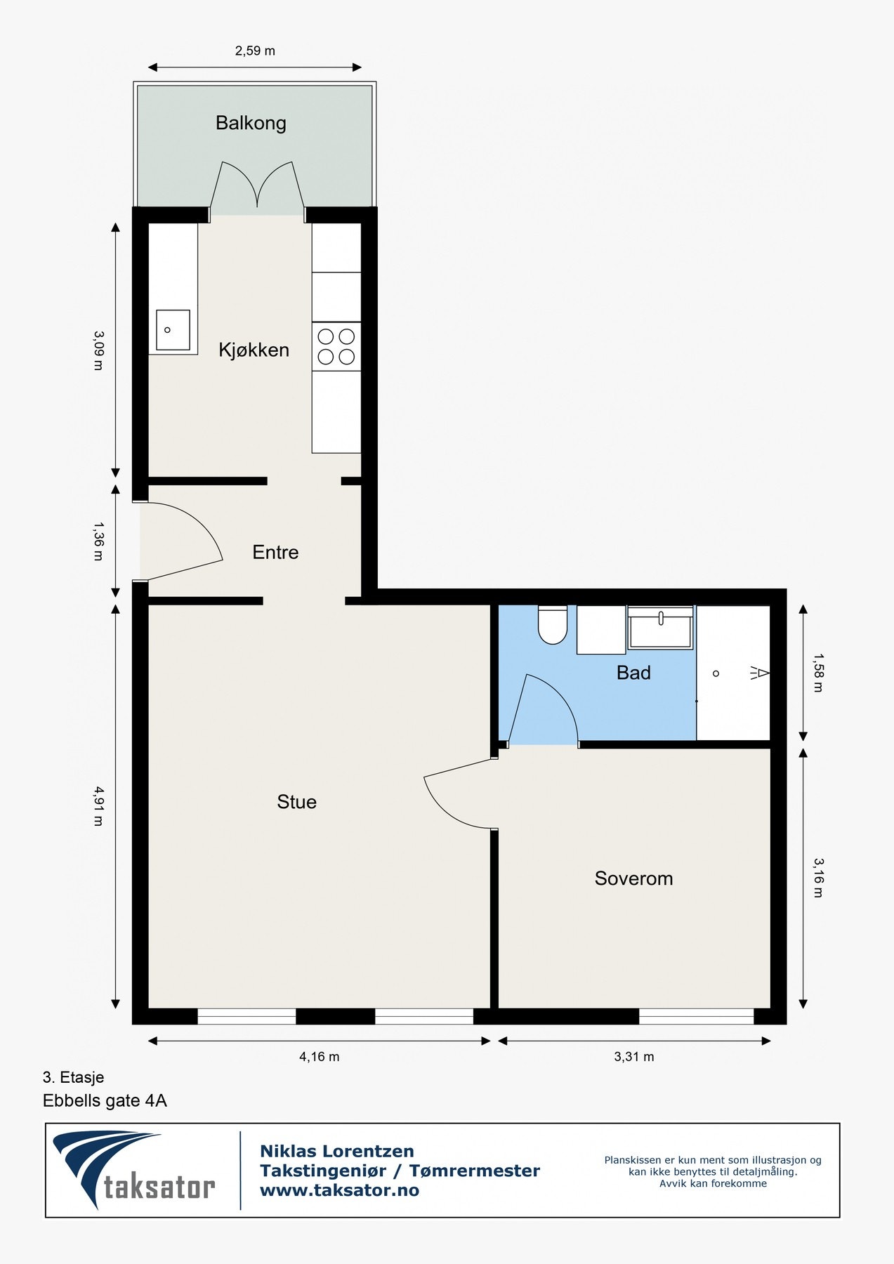 Plantegning. Galleribilde