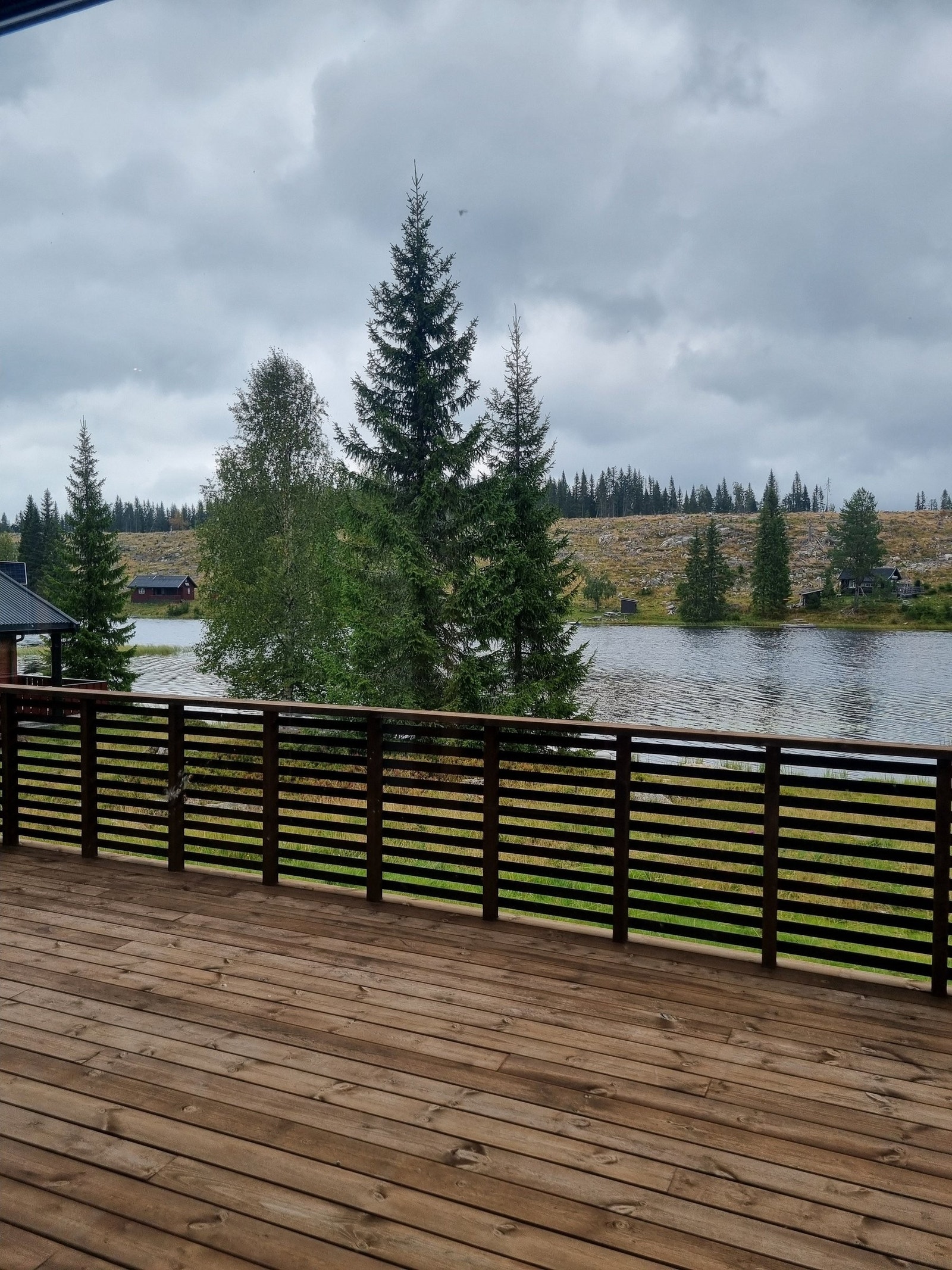 Concise fasadelekt 15 grader brun i rekkverk Galleribilde