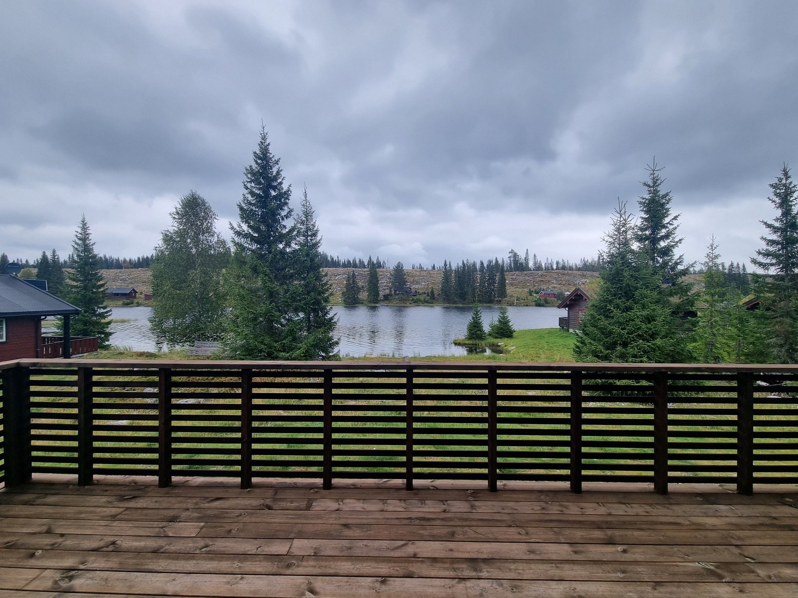 Utsikt fra verandaen Galleribilde
