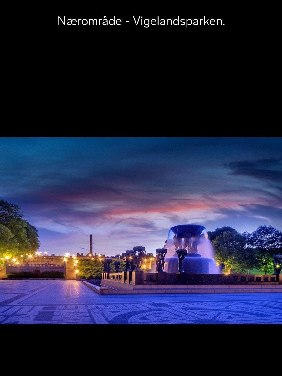 Nærområde Frognerparken Galleribilde