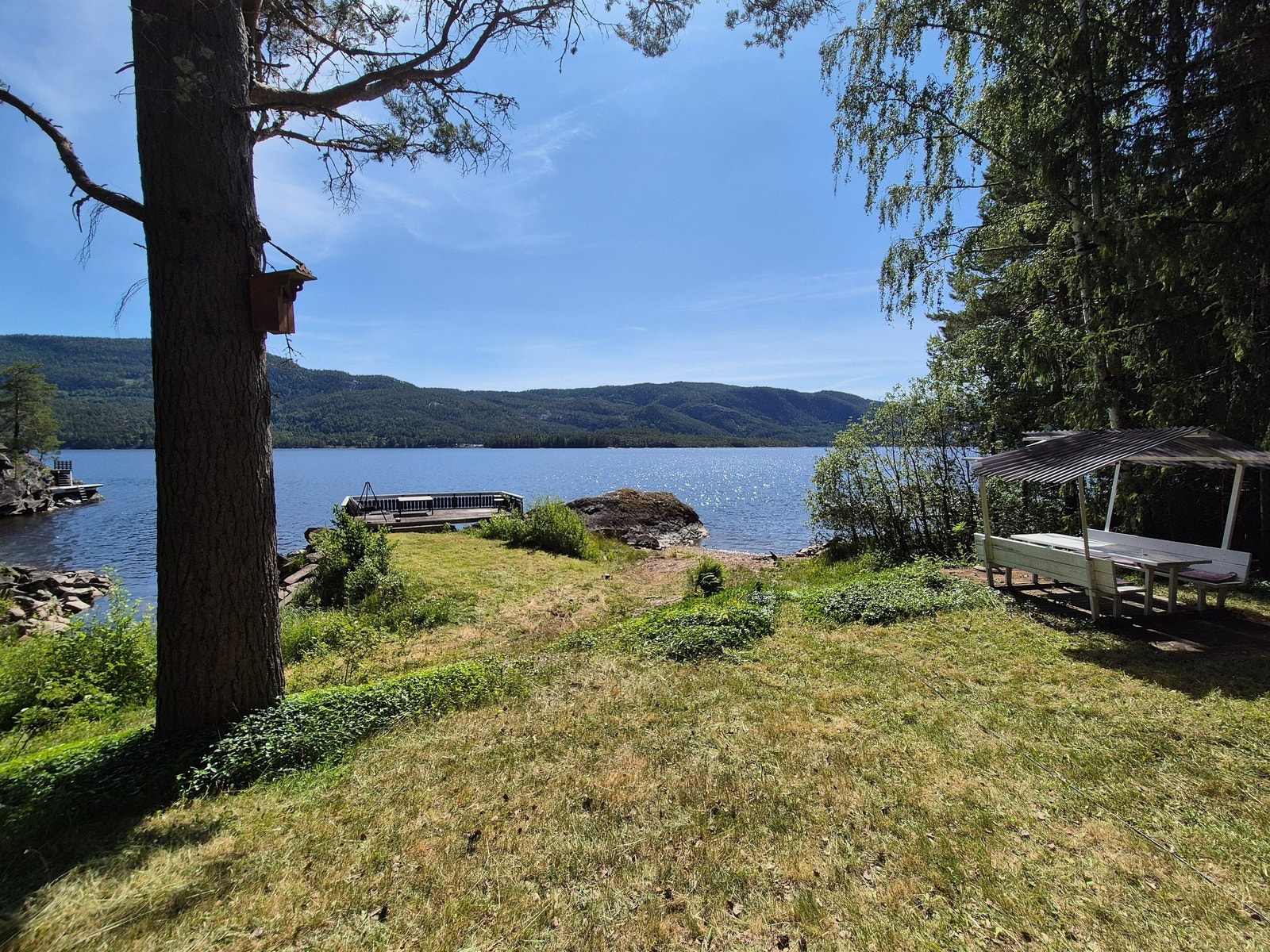 Nydelig uteplass Galleribilde