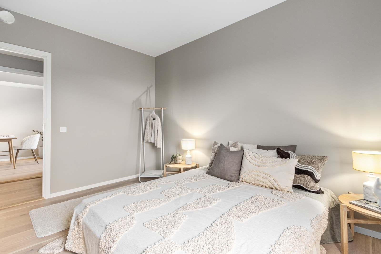 Leiligheten har totalt 3 soverom. Galleribilde