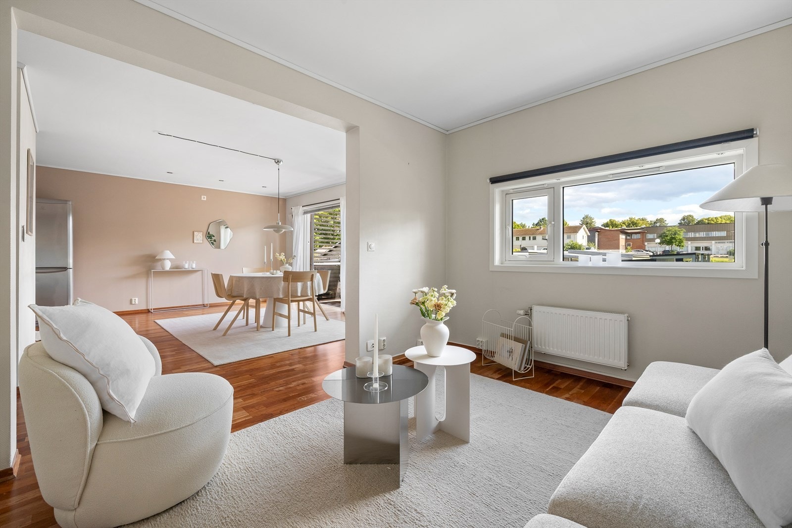 Tv-stue som enkelt kan tilbakeføres til soverom om man har behov for det. Galleribilde