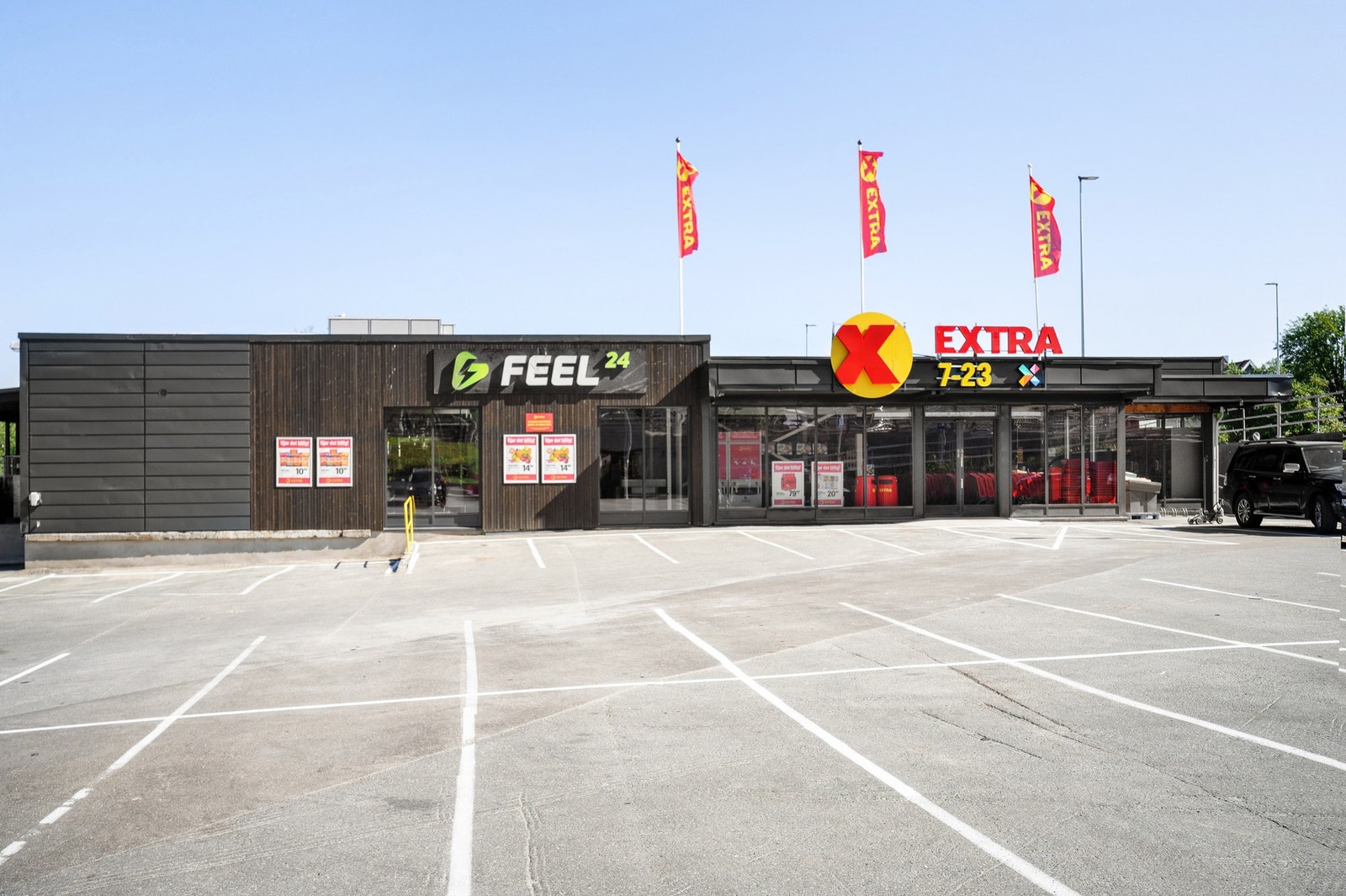 Dagligvarebutikk og treningssenter Galleribilde