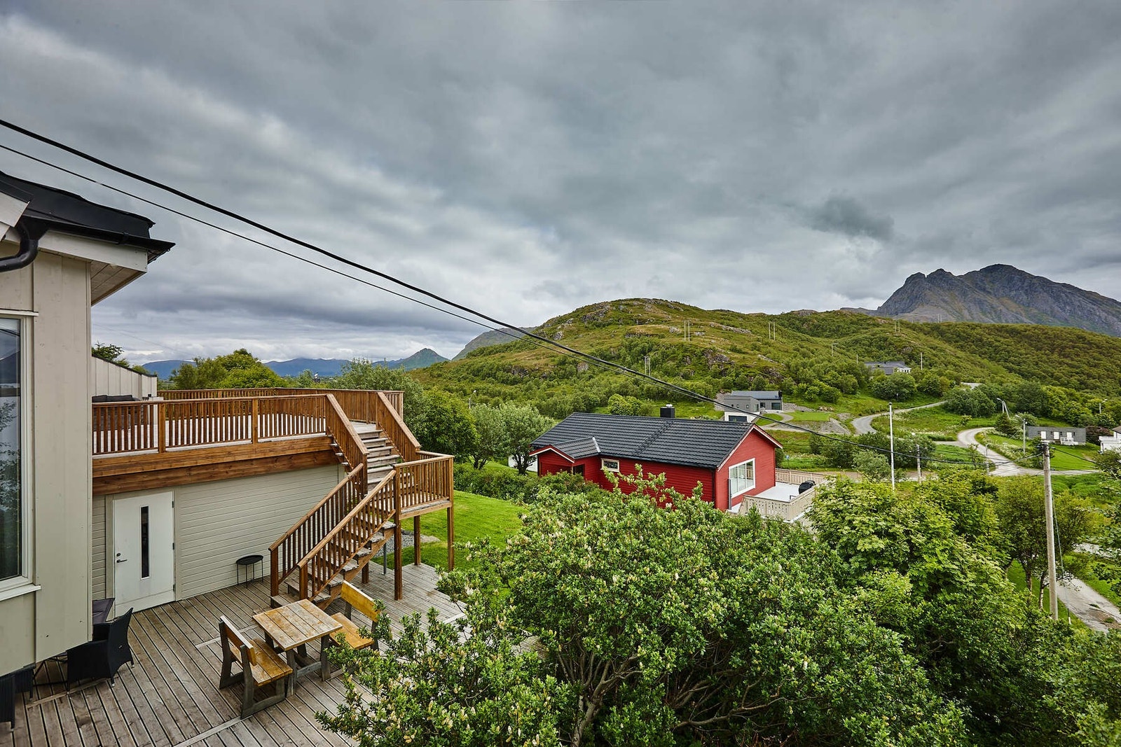 Her kan man virkelig nyte utelivet, med nydelig utsikt fra alle kanter. Galleribilde