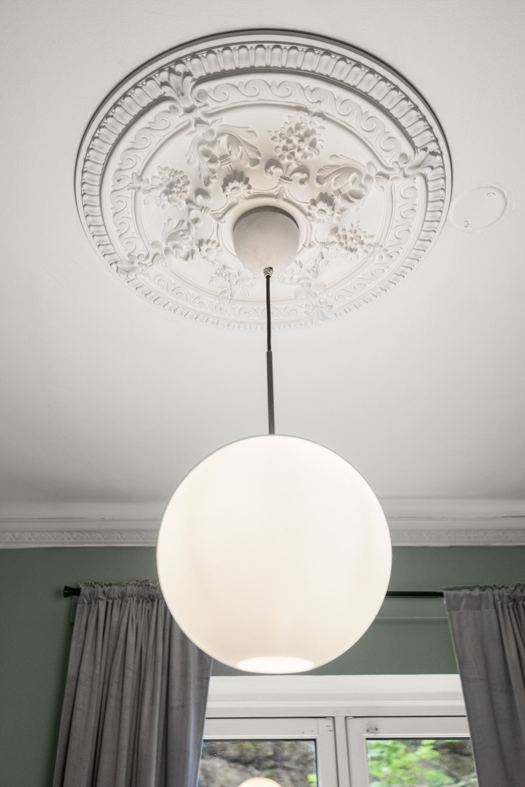 Klassiske flotte detaljer i taket Galleribilde