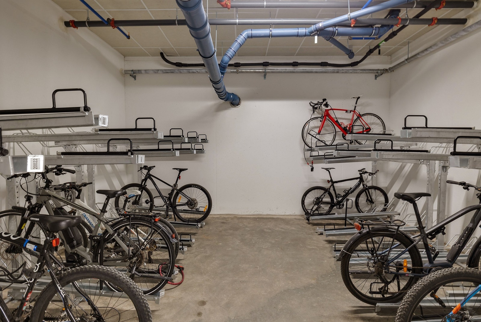 Felles sykkelrom Galleribilde