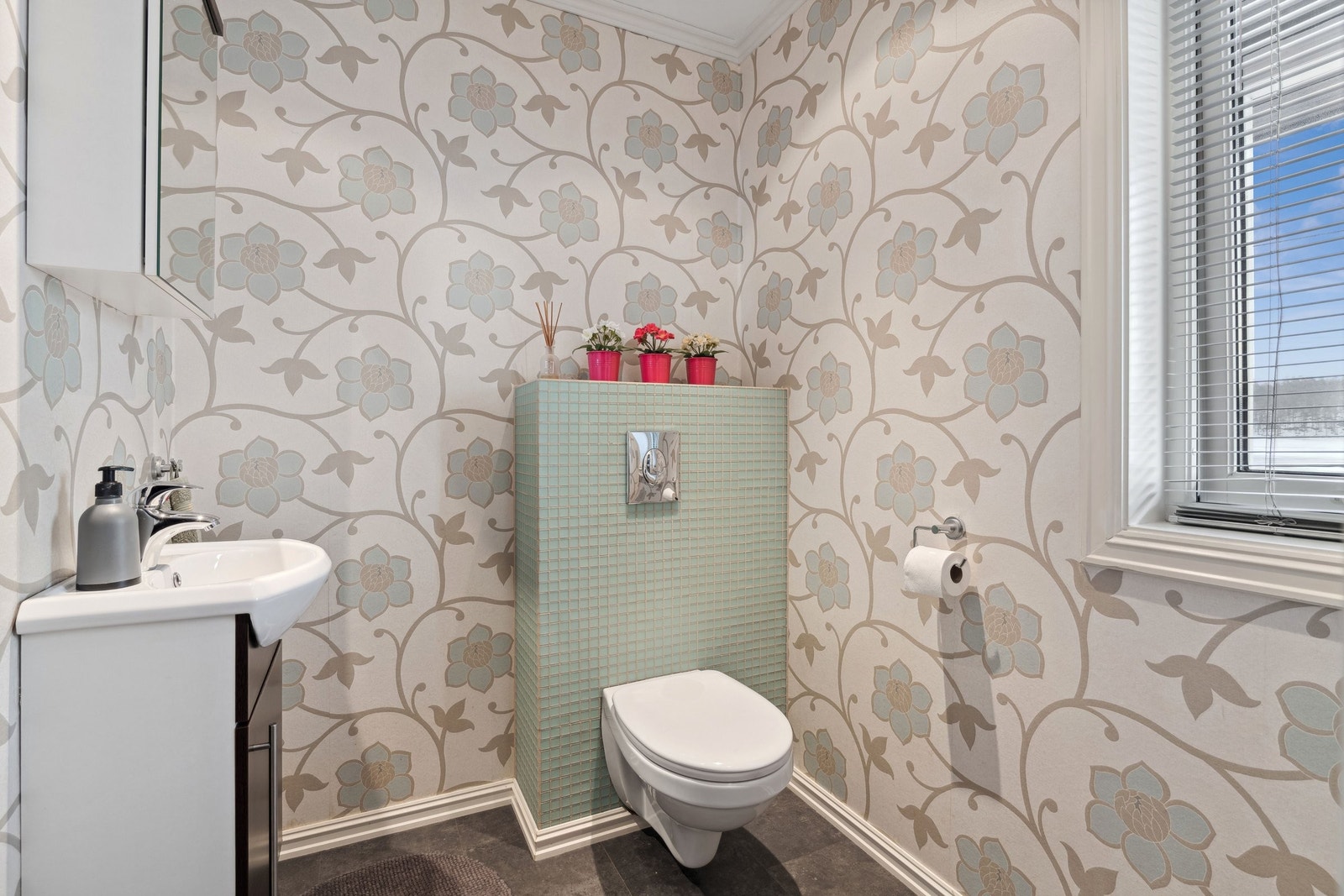 Gjeste toalett i gangen i hoved etasjen Galleribilde