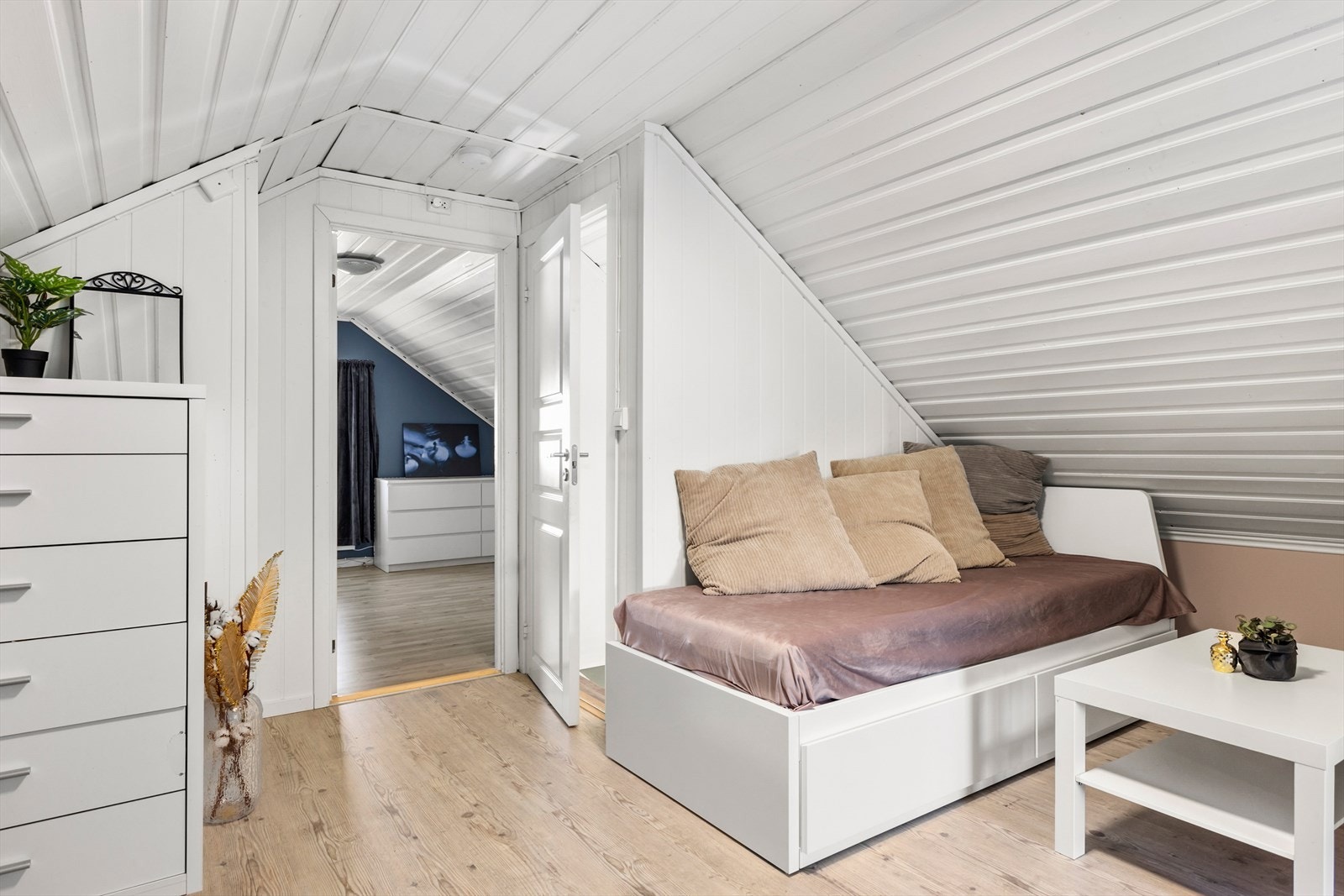 Areal på loft. Galleribilde