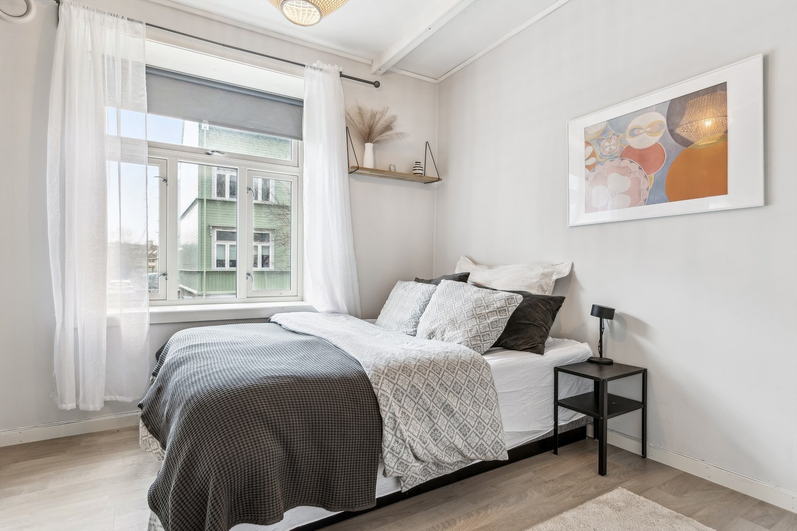 Største soverommet er av god størrelse på 9,5m². Galleribilde