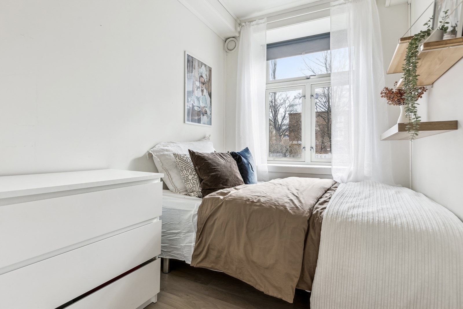 Det andre soverommet er på 5,5m². Galleribilde