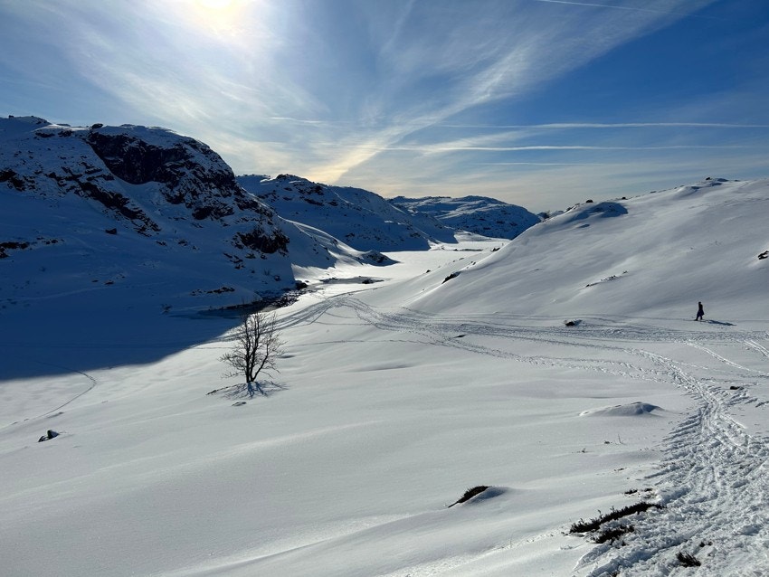 Stavtjørn er kjent for sitt gode miljø. Om påsken arrangere de ulike hyttefeltene påskerenn for barna. Galleribilde