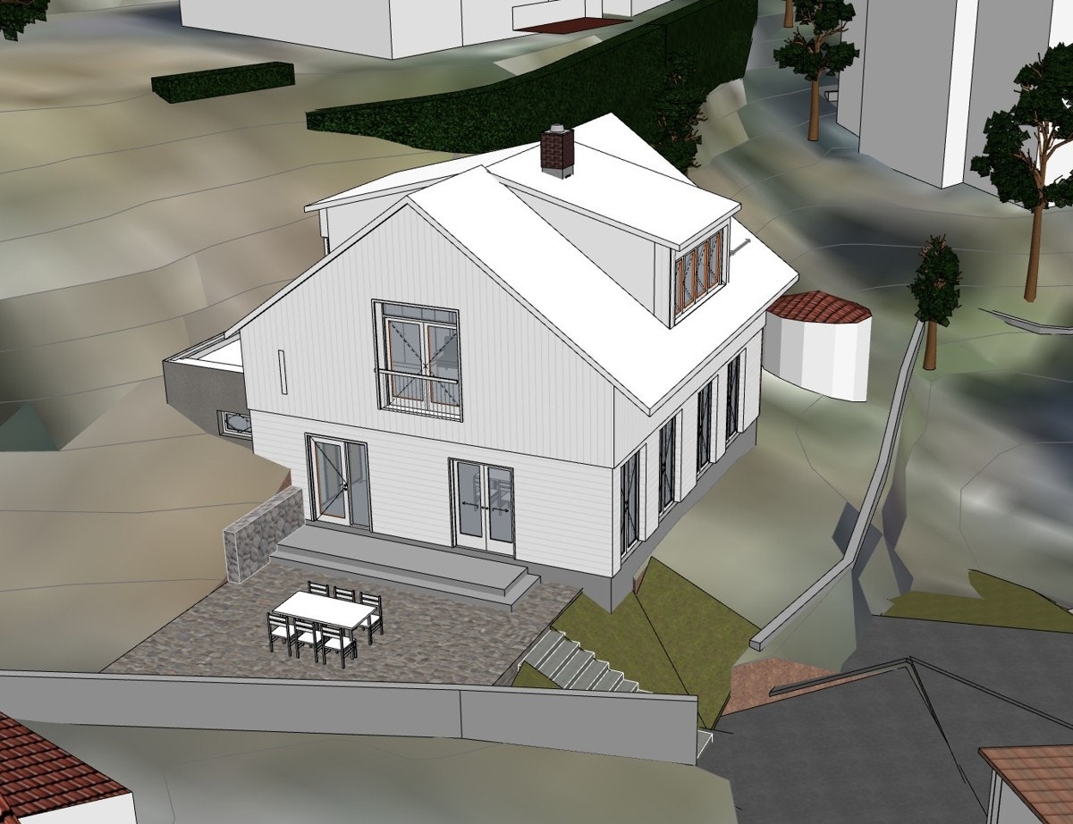 Illustrasjonsbilde av hvordan boligen er tiltenkt se ut. Bilde er kun ment som illustrajson. Galleribilde