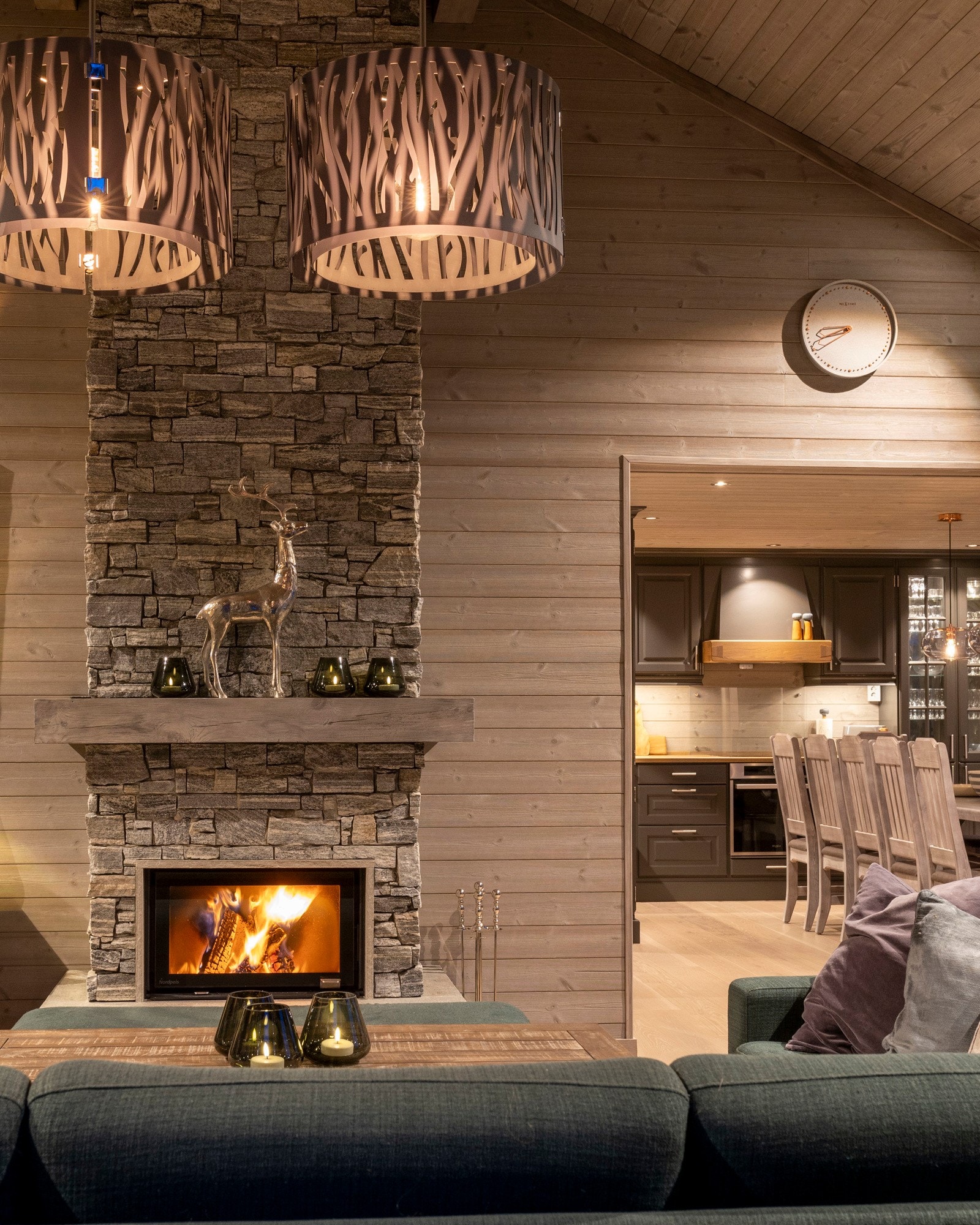 Magisk kveldsstemning. Galleribilde