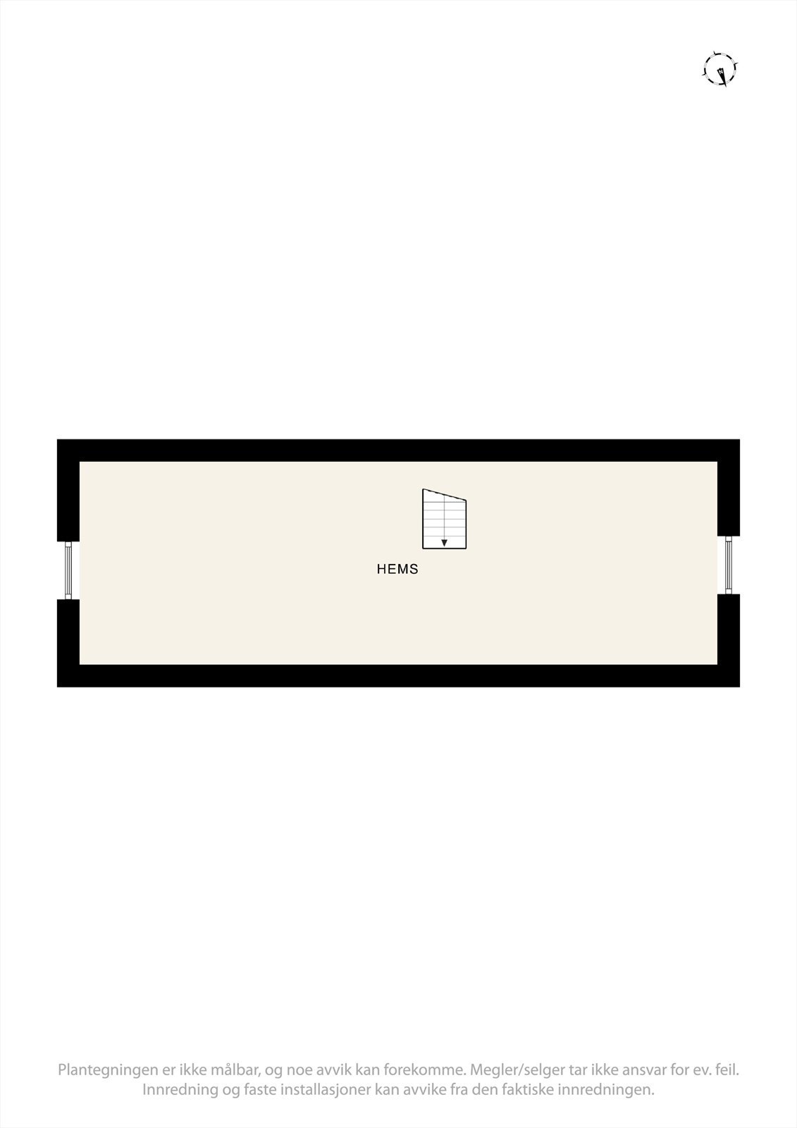 Plantegning hems Galleribilde