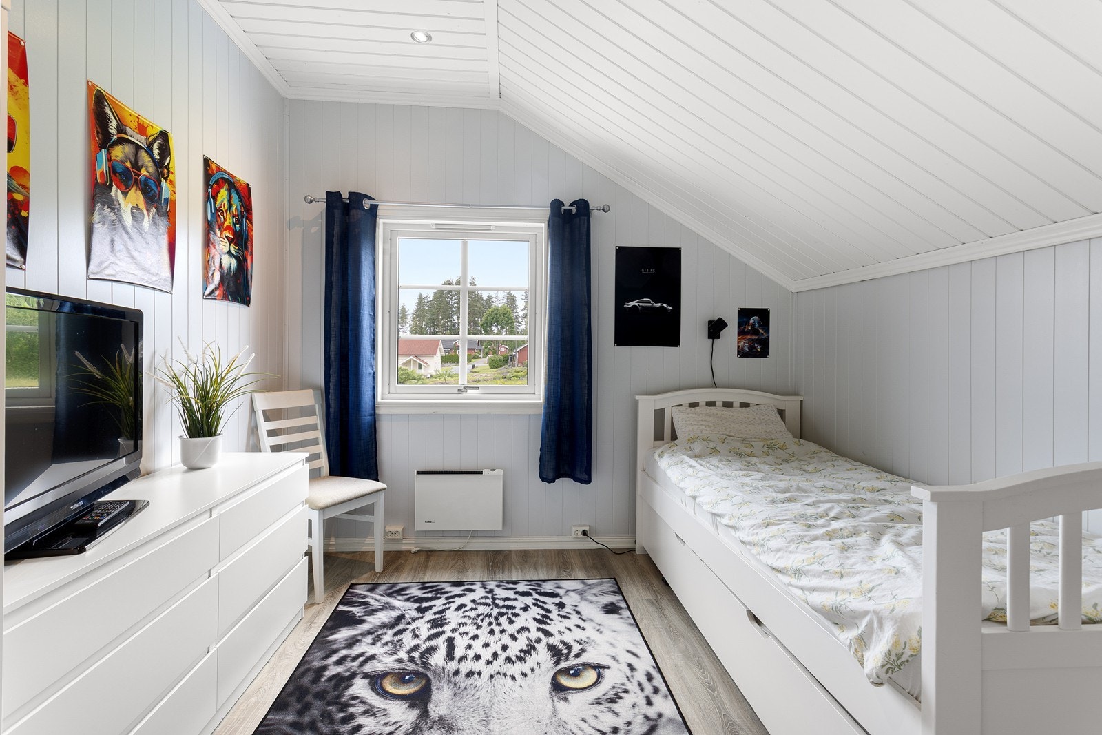 Soverom 4 - Rommene gir mulighet for fleksibel bruk og møblering etter ønske. Galleribilde