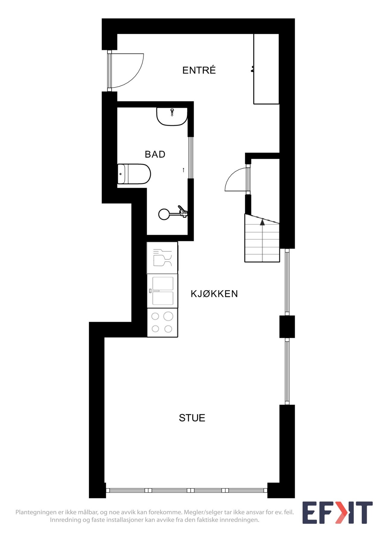 Plantegning | Verven 2B Galleribilde