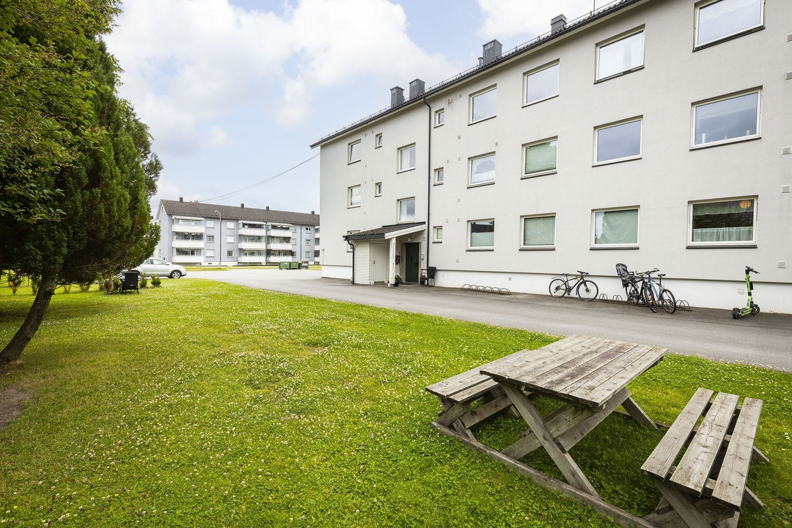Leiligheten ligger i 3. etasje helt på enden Galleribilde