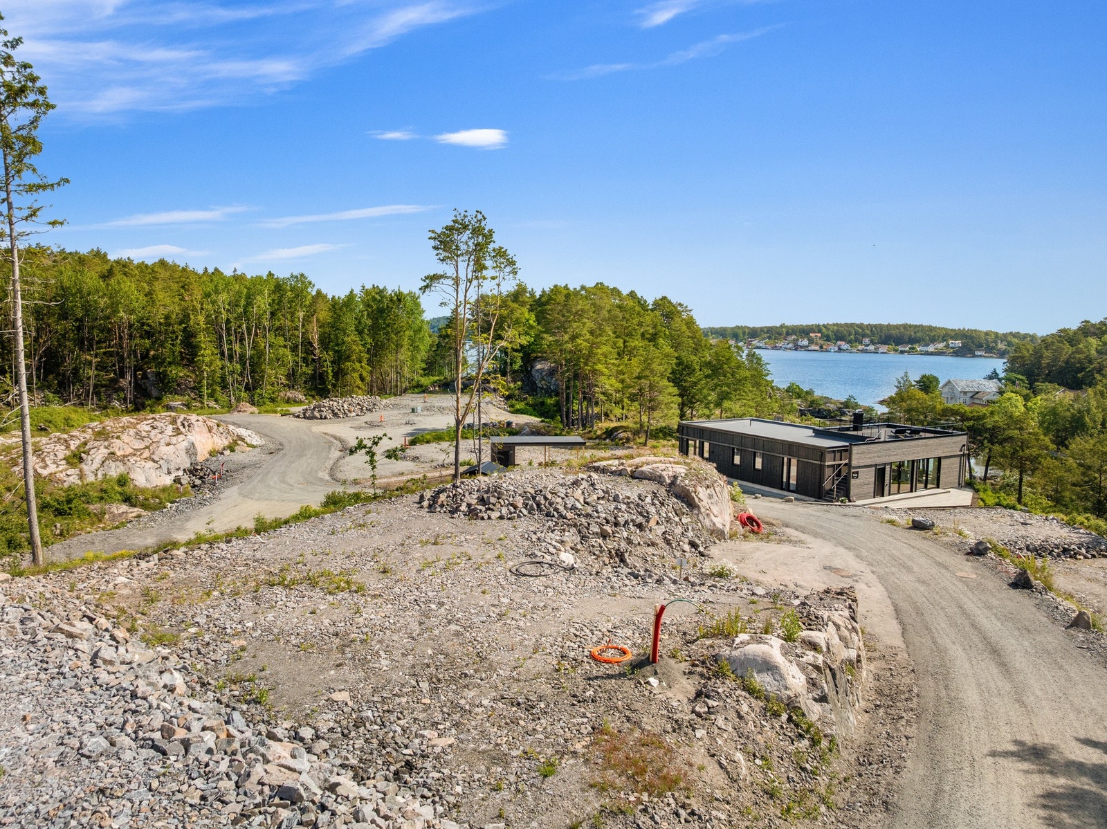 Tomt 5 er på 834,5 kvadrat. Galleribilde