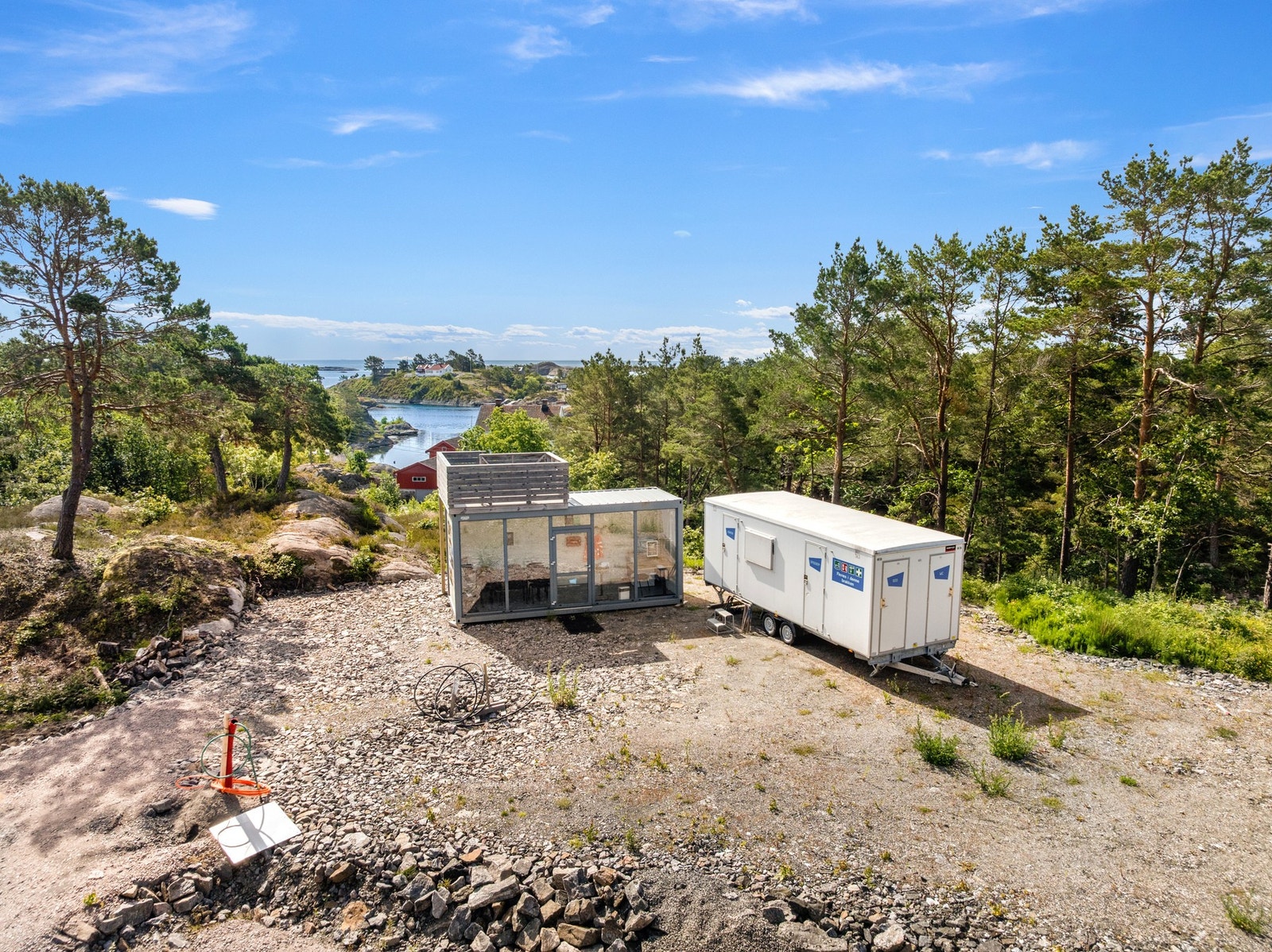 Tomt 1,3 er feltets største tomt på ca .1. mål. Galleribilde