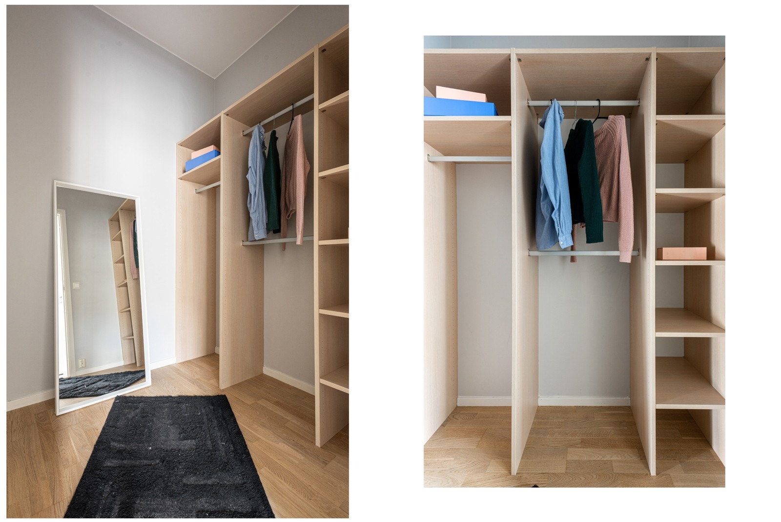 Her er det rikelig med oppbevaringsplass Galleribilde