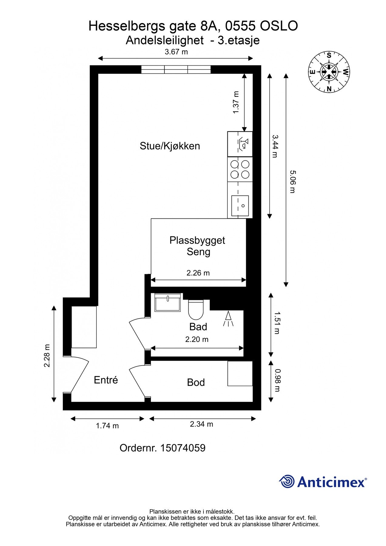 Plantegning. Galleribilde
