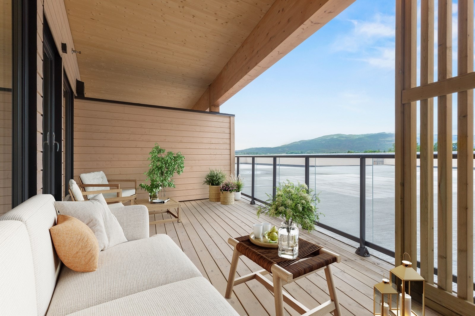 Velkommen til en helt ny leilighet i prosjektet, Minnesund Panorama! Galleribilde