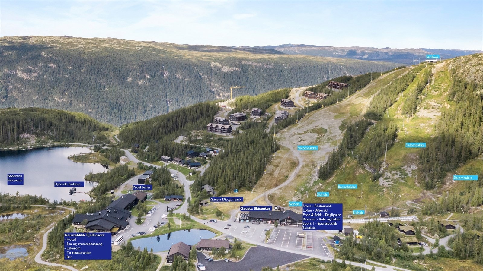 Her er det populære aktiviteter for store og små, både vinter og sommer! Velkommen til fjells. Galleribilde