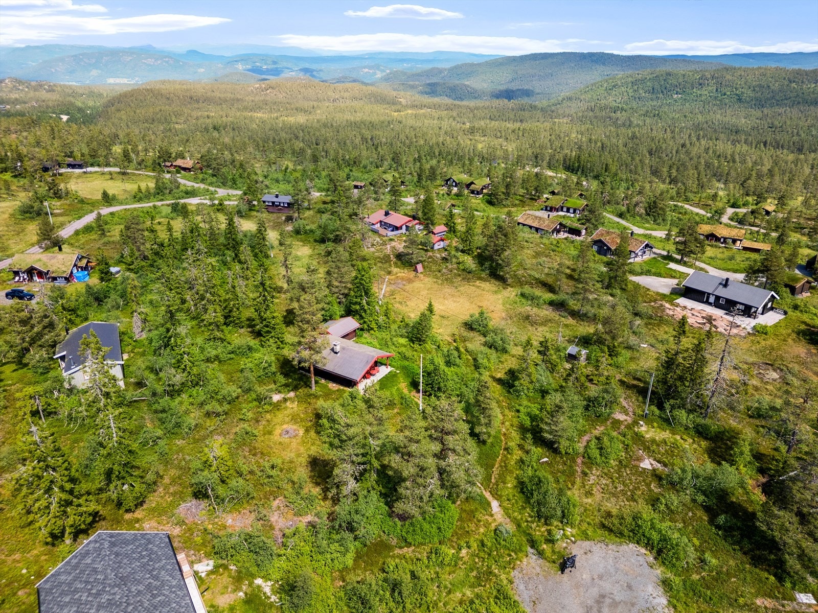 Fiske og bademuligheter i vann i umiddelbar nærhet til hytta. Galleribilde