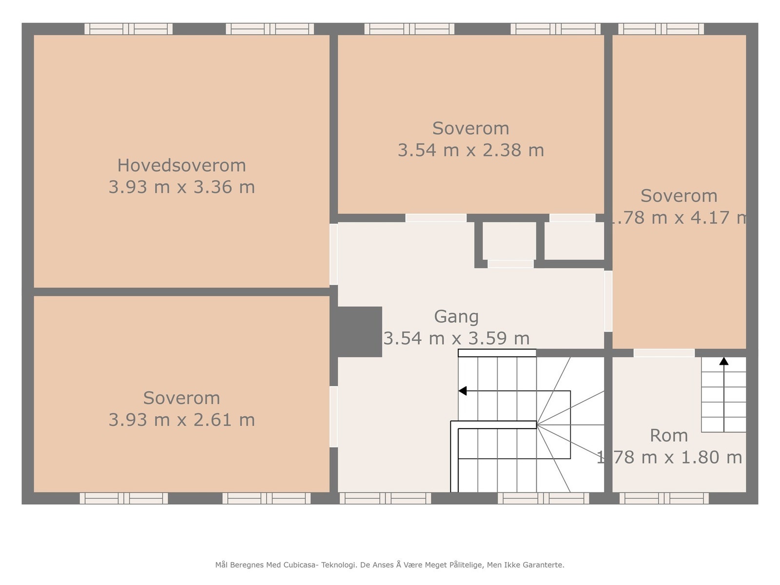 Plantegning 2. etasje. Galleribilde