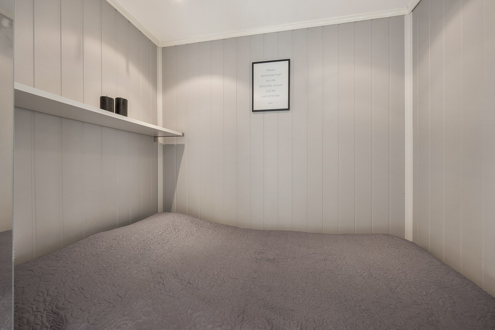 God plass til en dobbeltseng Galleribilde