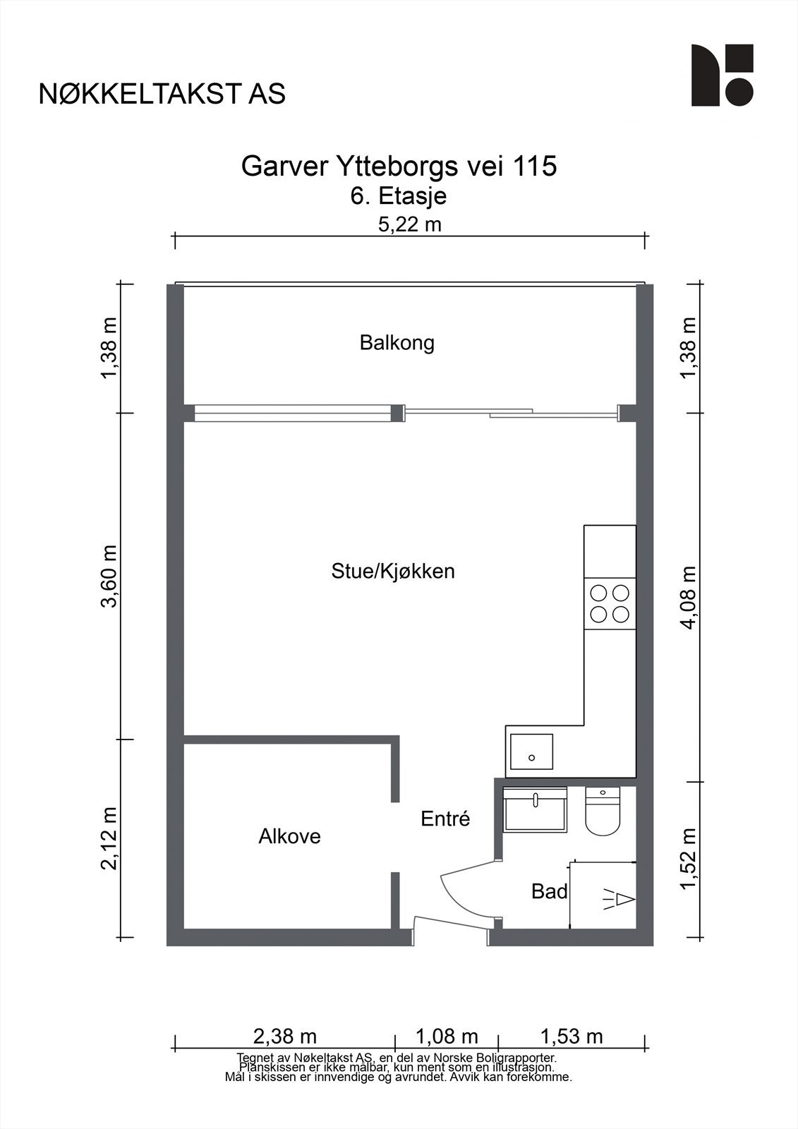 Plantegning Galleribilde