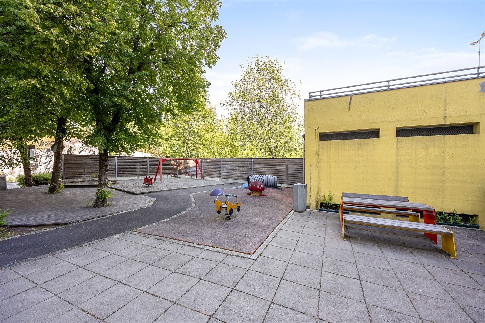 Fellesområdene er tilrettelagt for både store og små Galleribilde