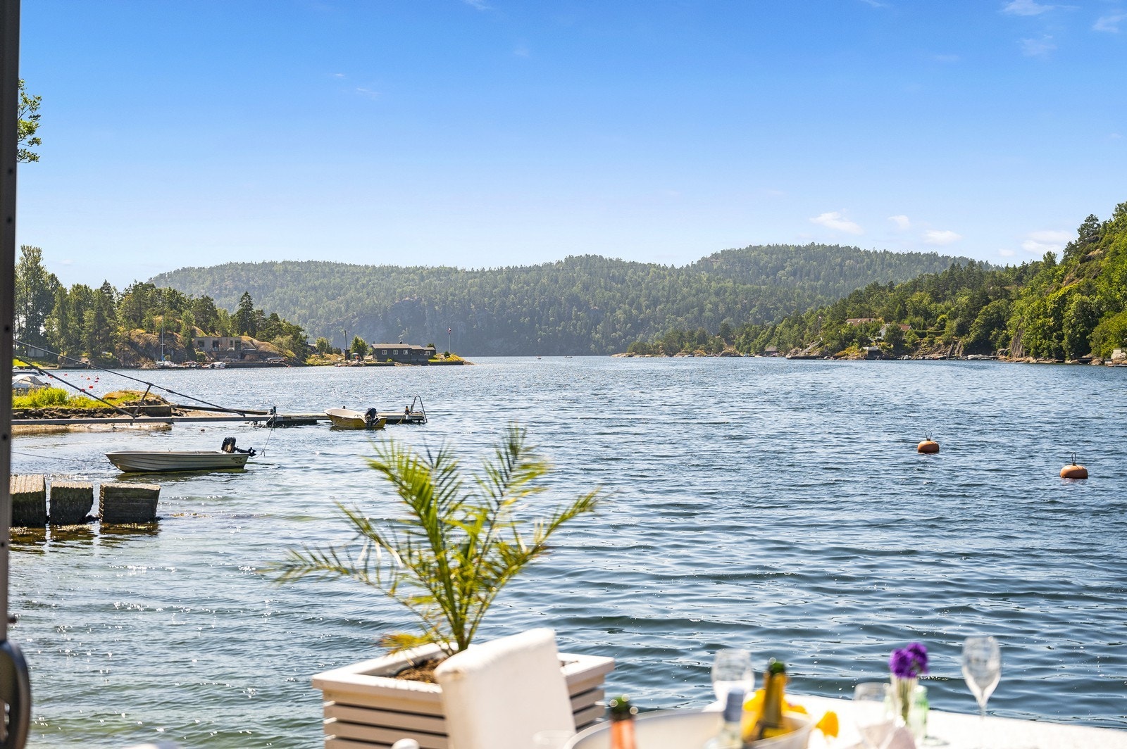 Utsikten er fantastisk Galleribilde