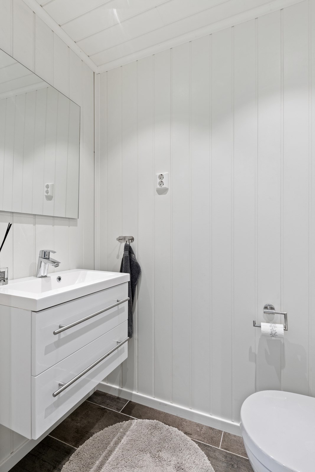 Badet i hytta Galleribilde