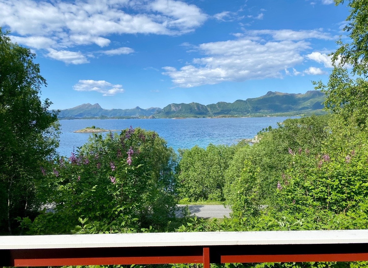 Privat bilde tatt fra veranda. Galleribilde