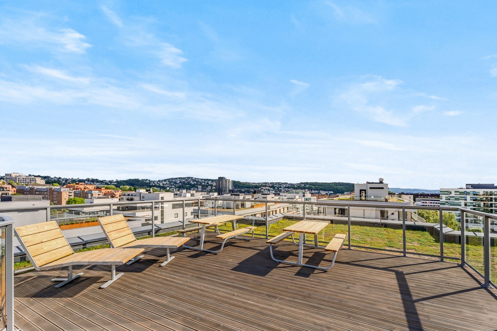 Felles takterrasse Galleribilde