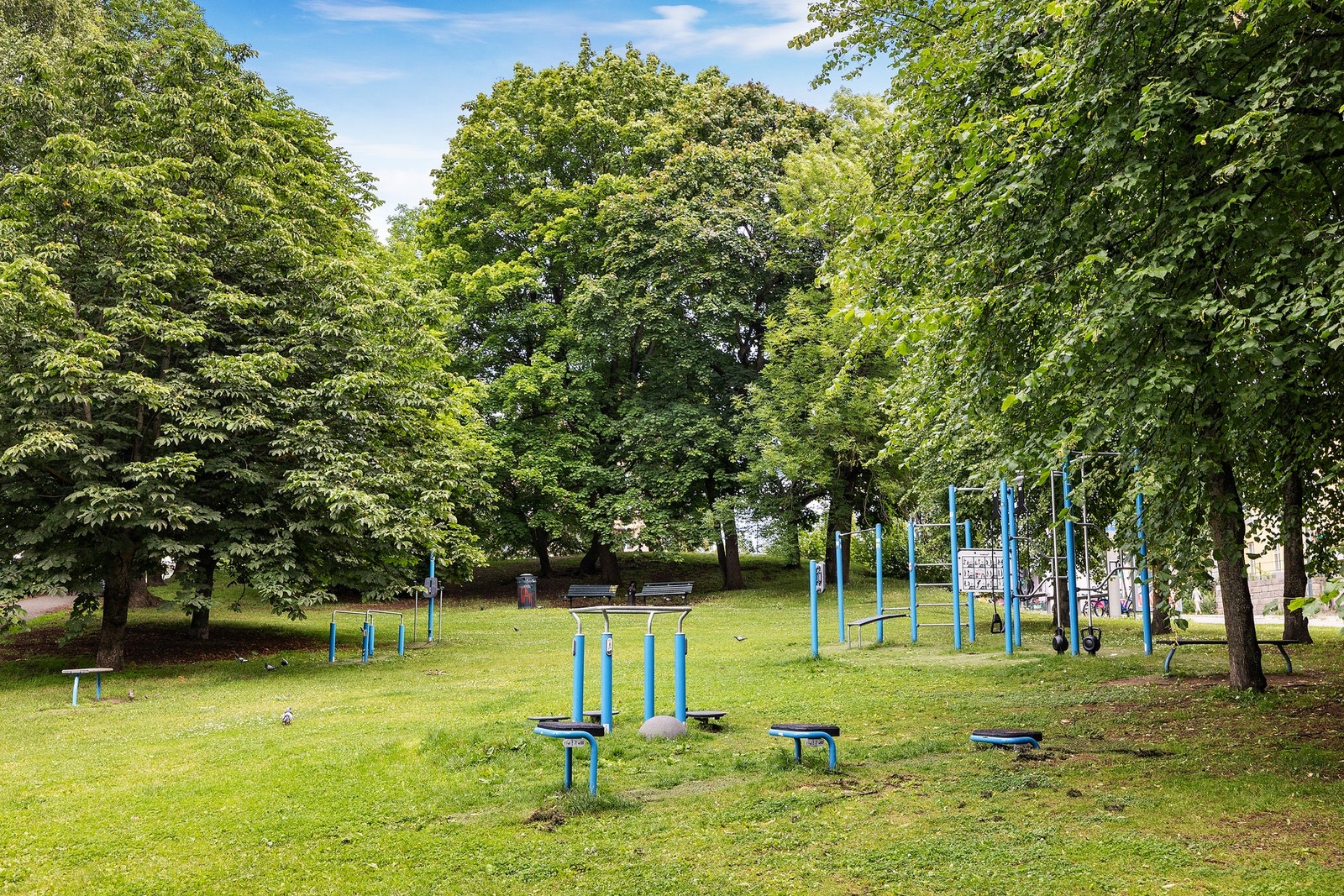 Det er kort vei til alle fasiliteter i som dagligvare, parker, kollektivt, kaféer og restauranter. Galleribilde