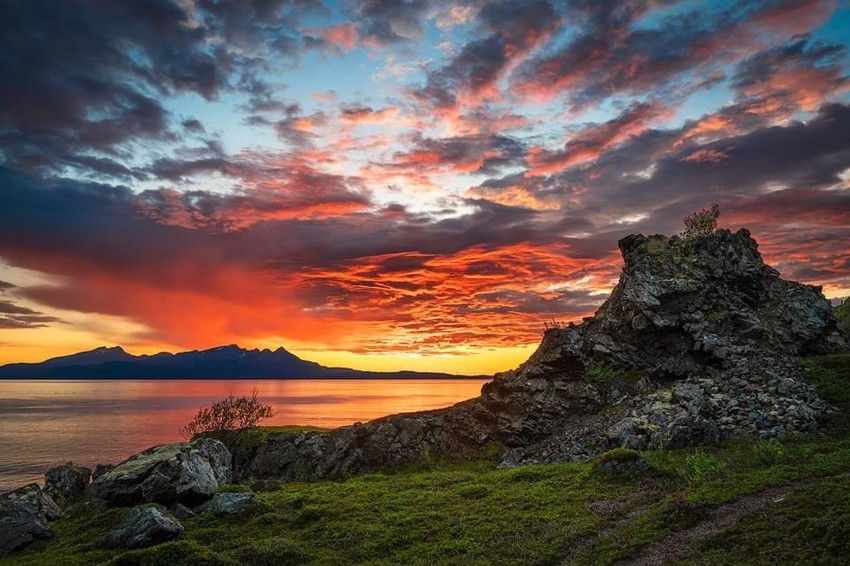 Flotte turområder rett ut av døra, både for mosjonister eller toppturentusiaster. Selgers private foto