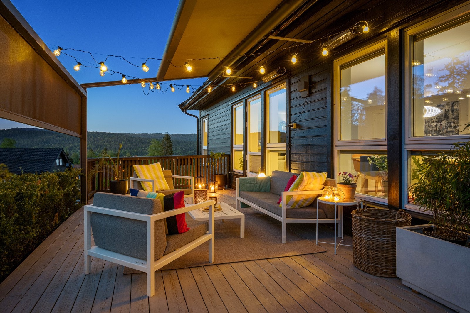 Kveldsstemning Galleribilde