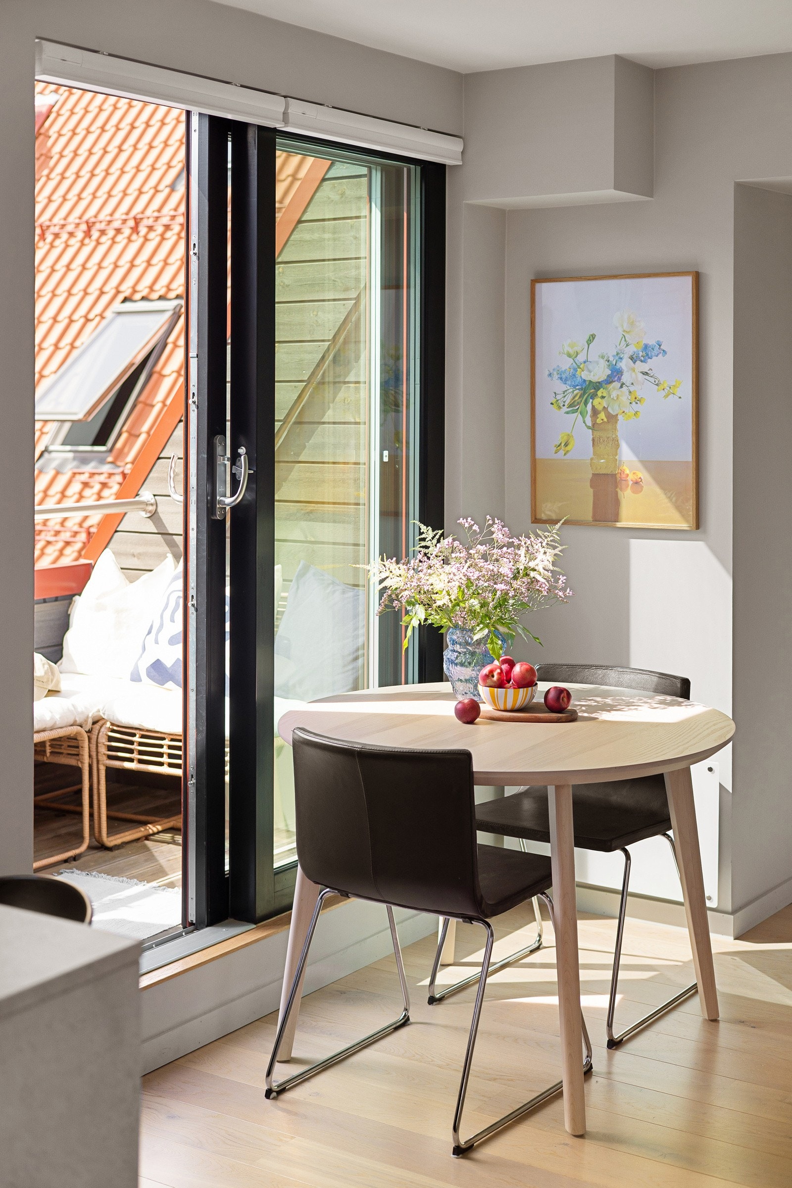 Alle vinduene i leiligheten har 3-lags isolerglass fra 2018. Galleribilde