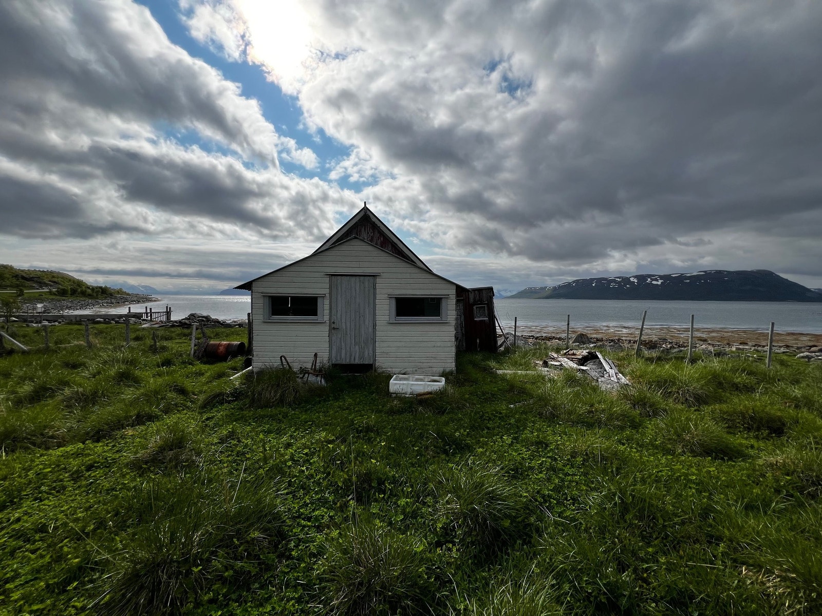 Naust sett fra øversiden Galleribilde