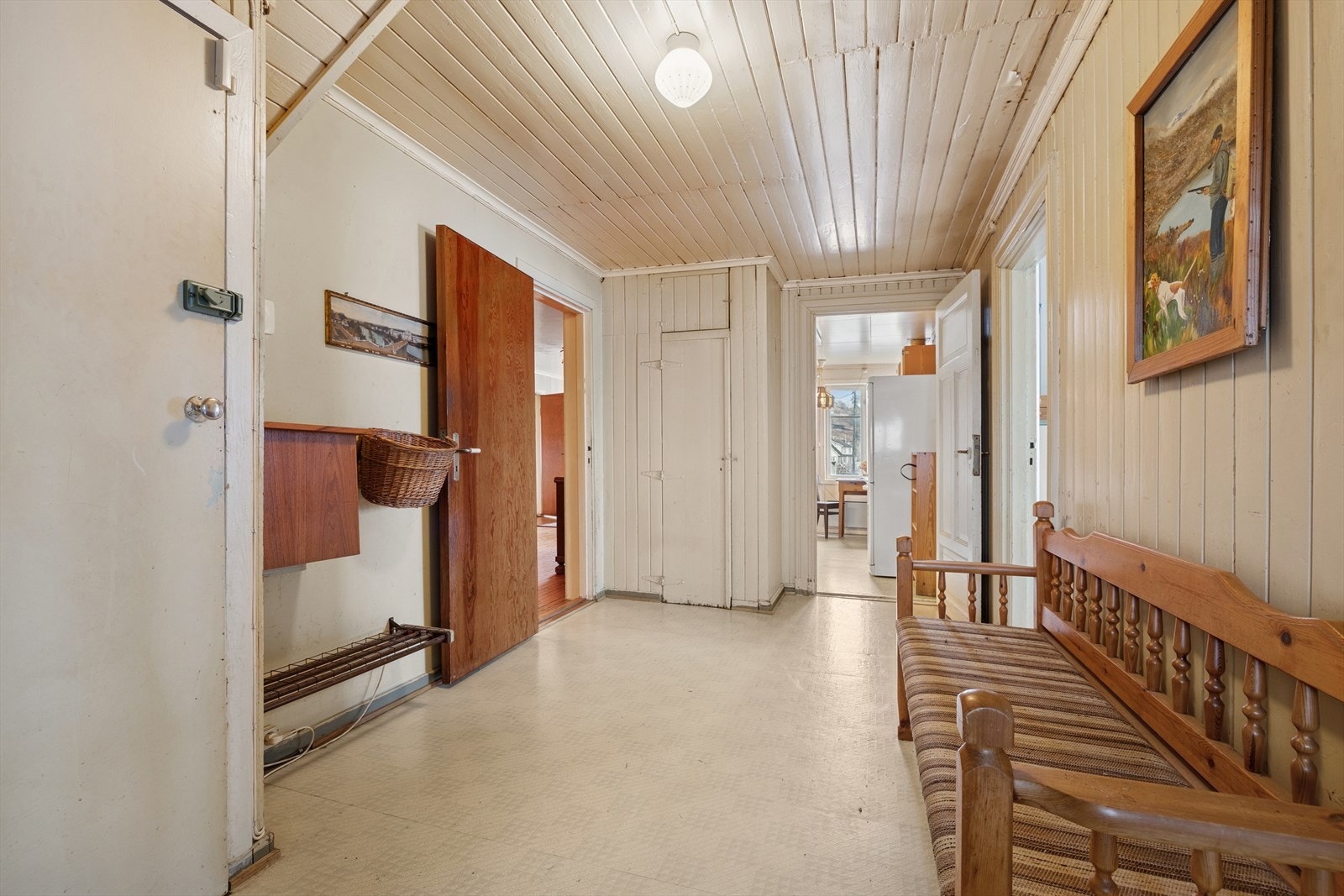 Inngangsparti i 1.etasje. Galleribilde