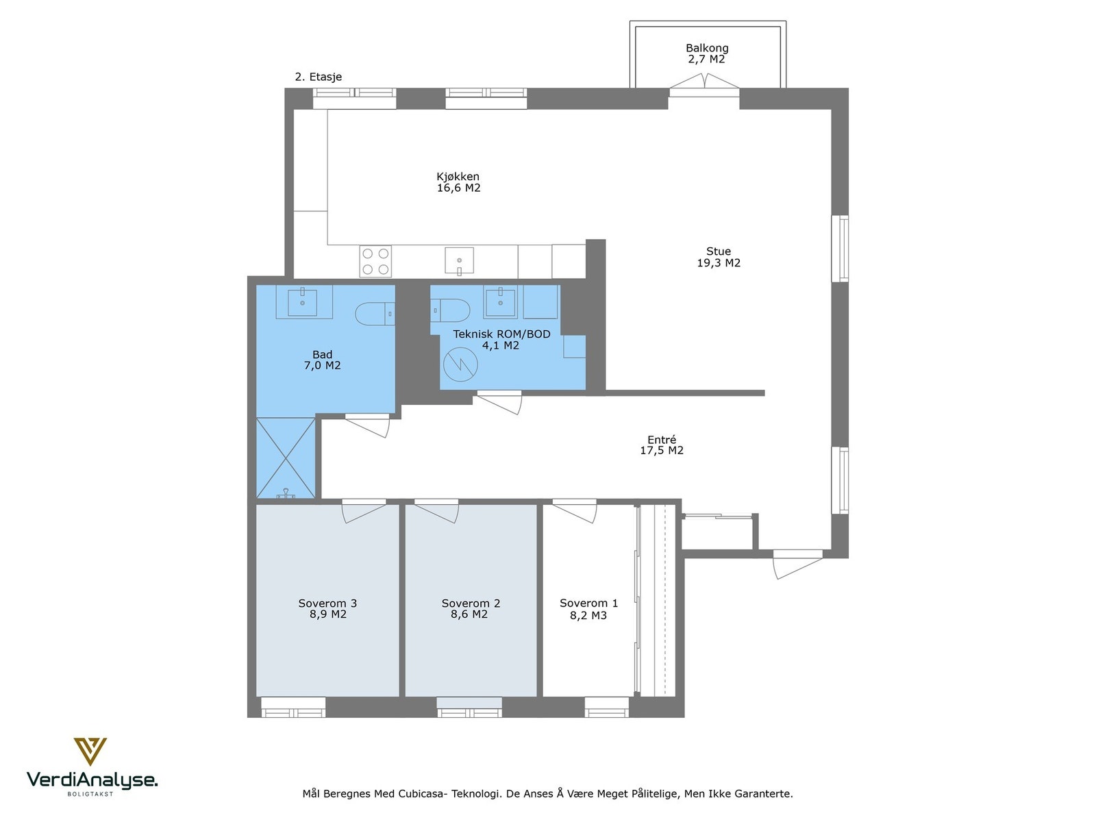 Planskisse. Galleribilde