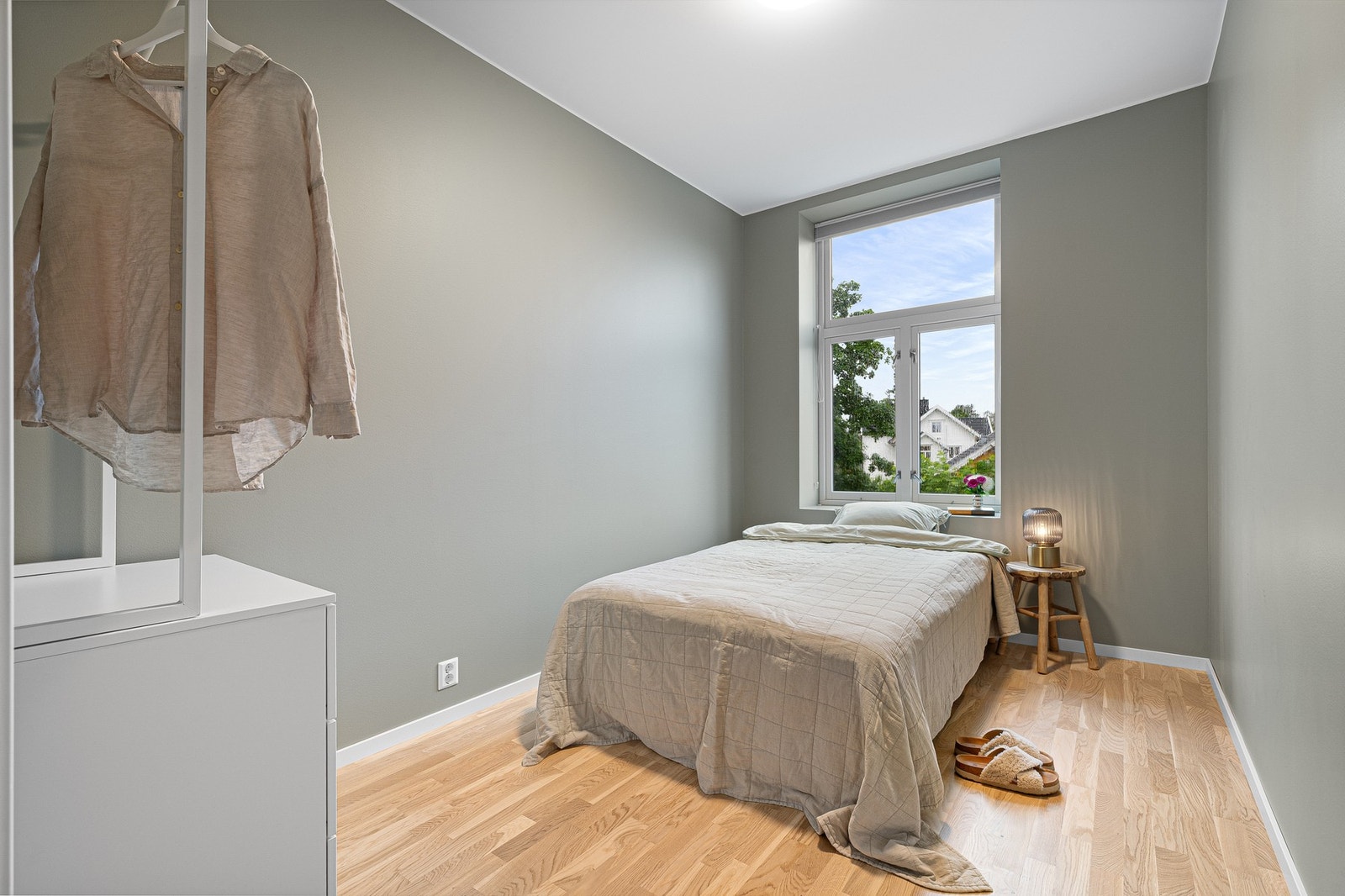 Soverom på 8,6 kvm. Galleribilde