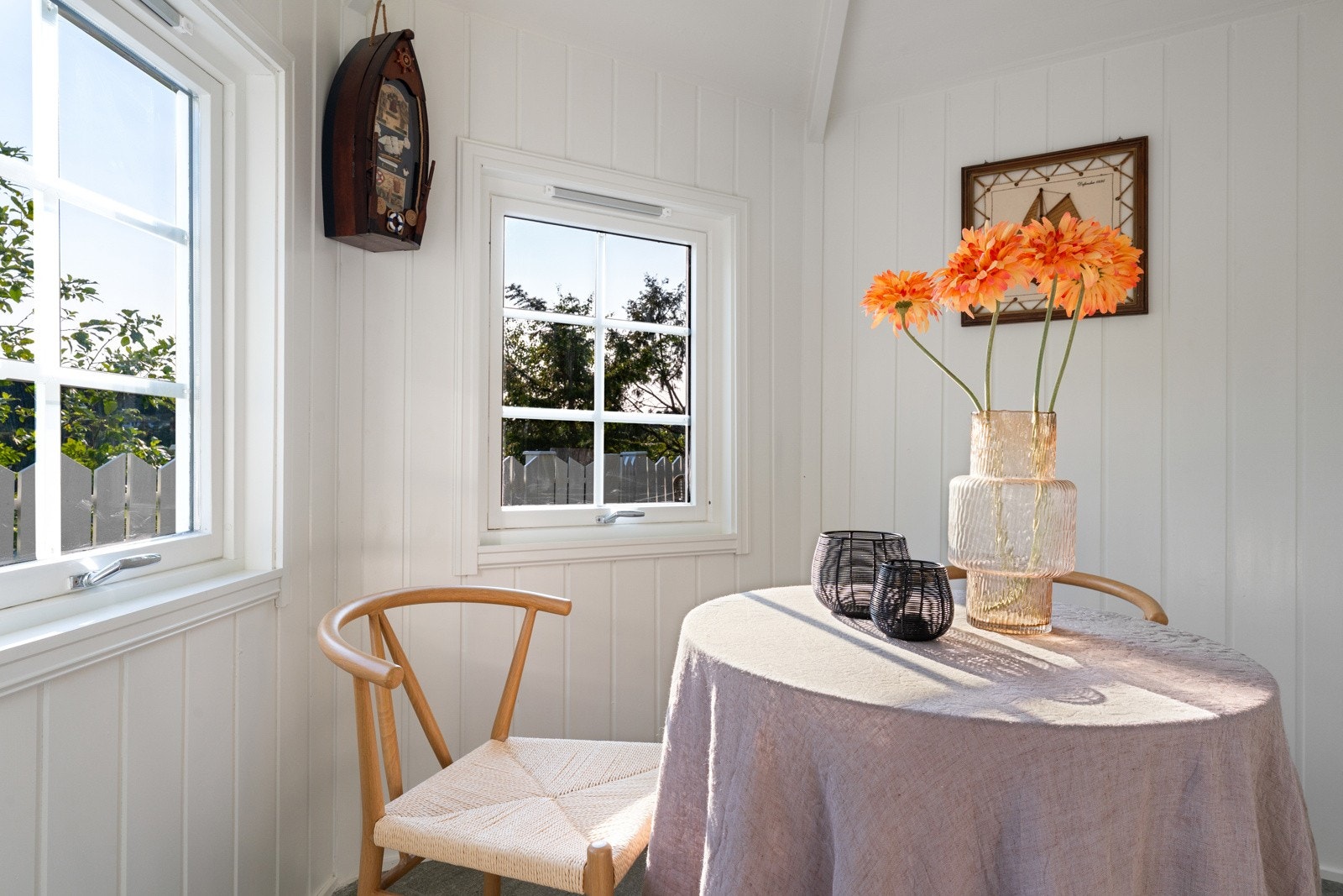 - Lysthuset er målt til 5 kvm - Galleribilde