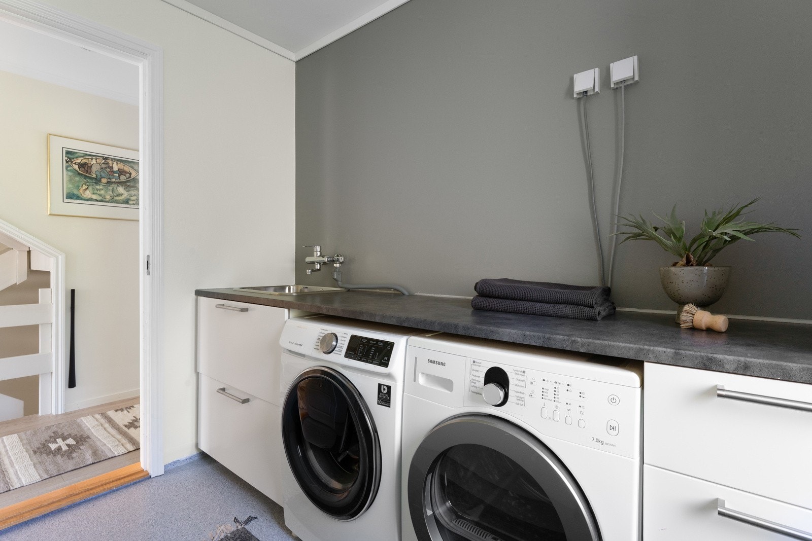 - Vaskerommet ble oppgradert i 2019 - Galleribilde