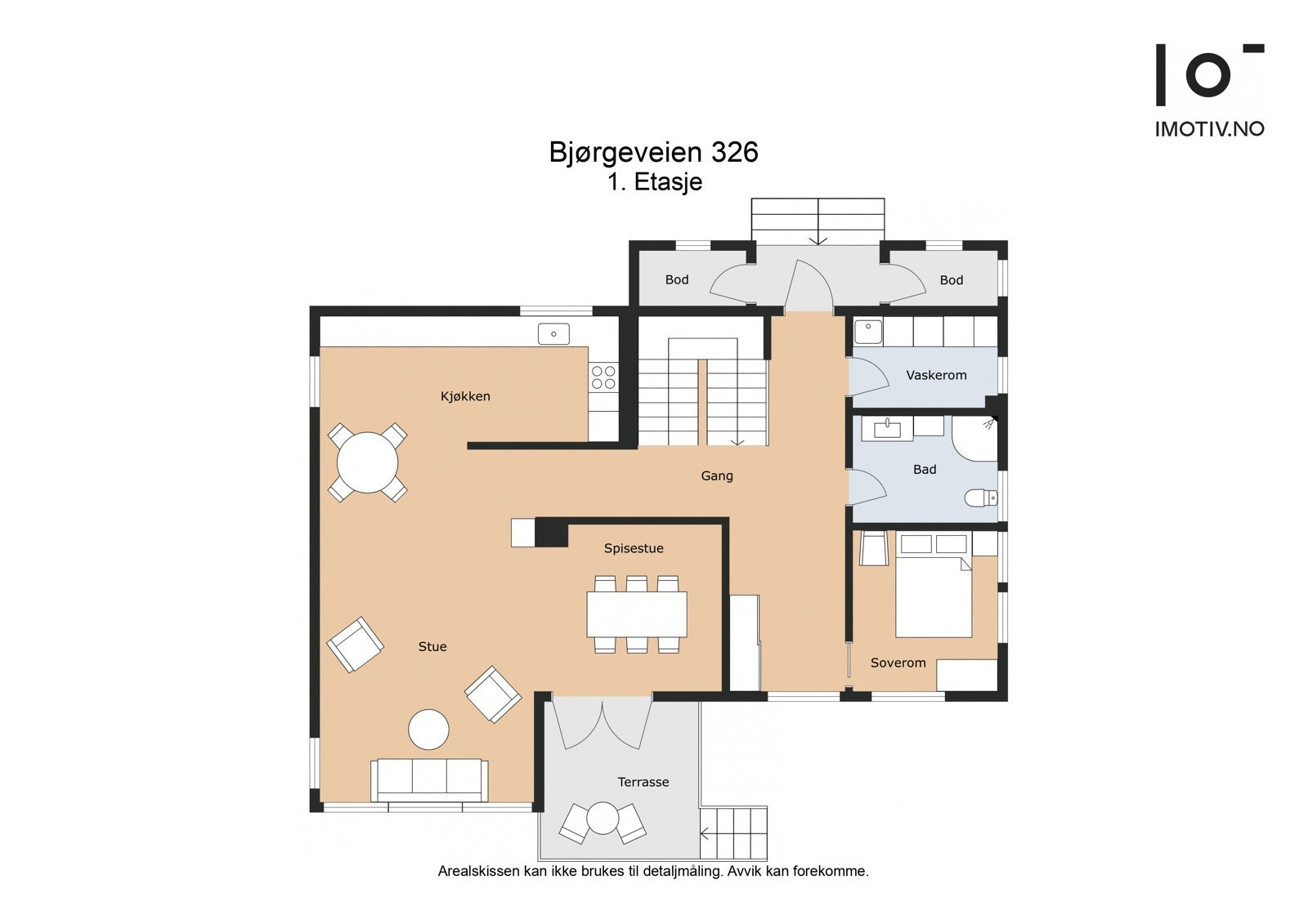 - Plantegning 1. etasje - Galleribilde