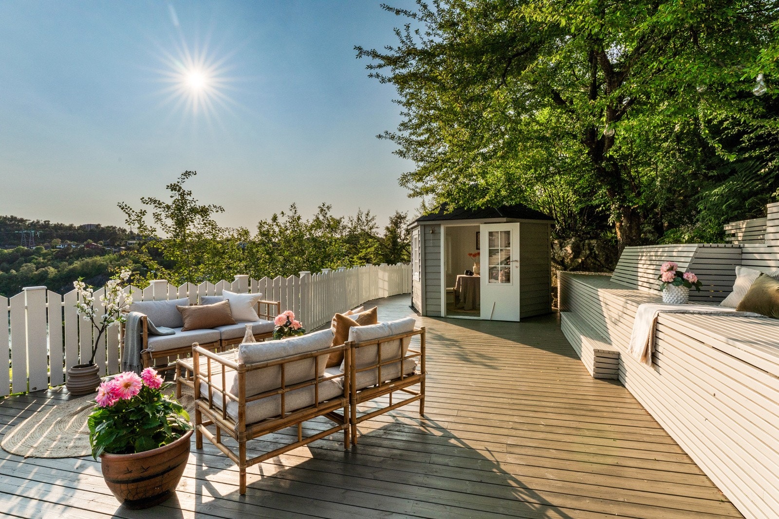 - Denne terrassen ble oppført i 2020 - Galleribilde