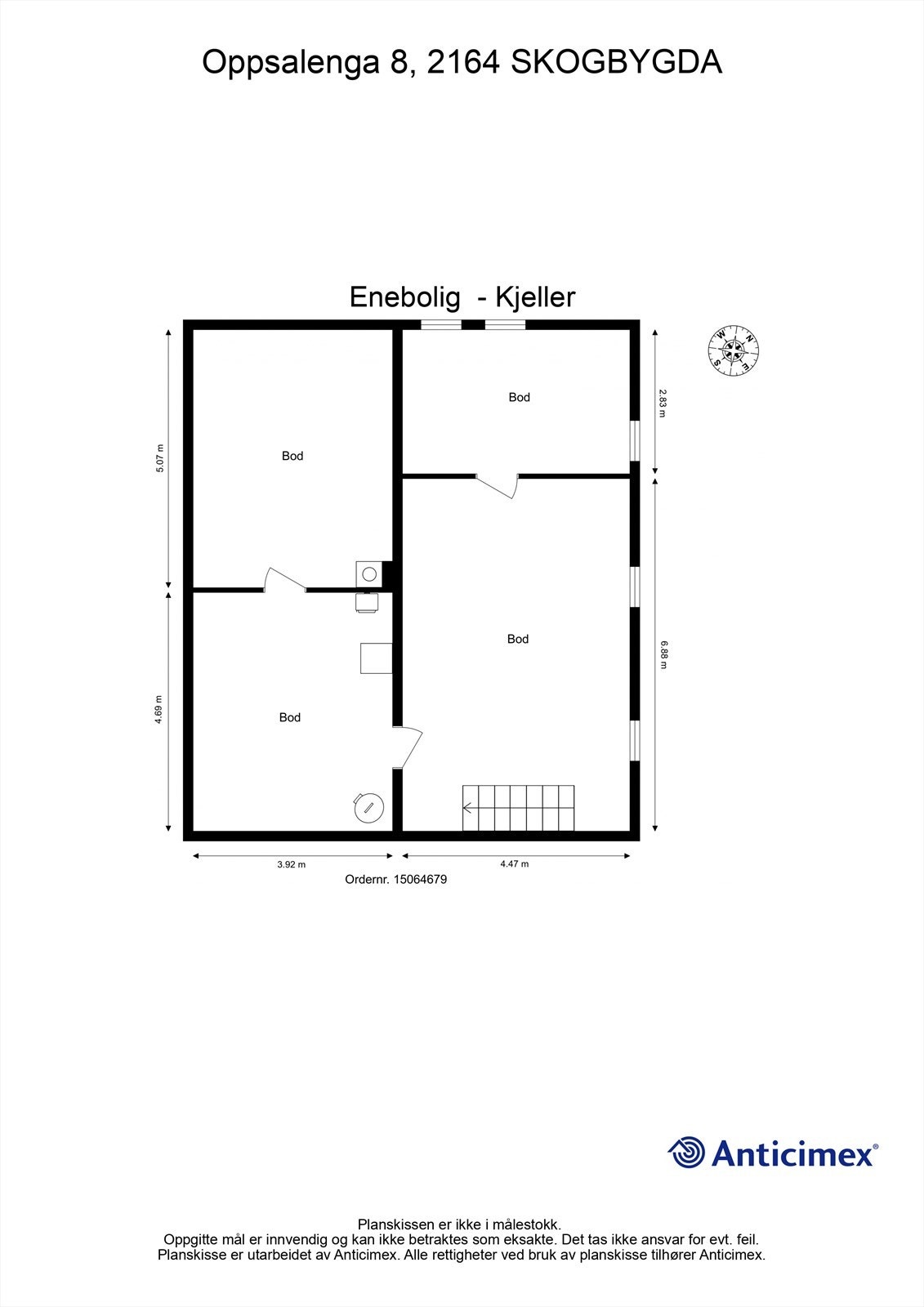 Plantegning - Kjeller Galleribilde